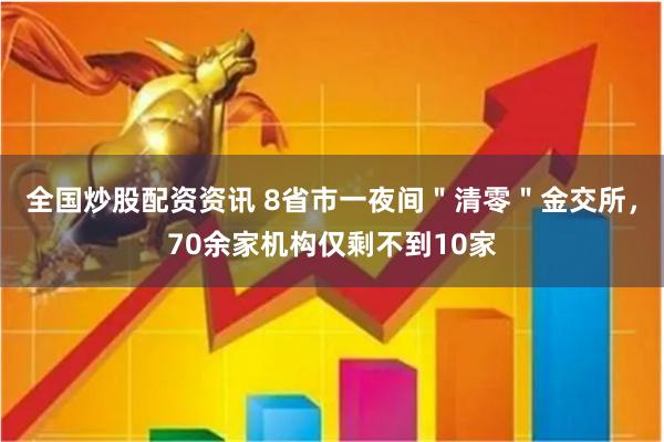 全国炒股配资资讯 8省市一夜间＂清零＂金交所，70余家机构仅剩不到10家