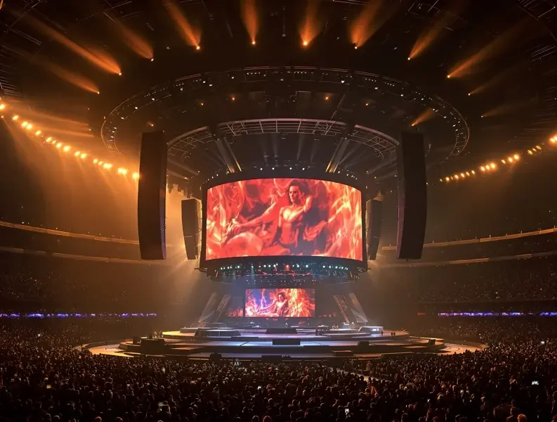 U2 360° 环形舞台设计解析 · 音乐现场 U2 360° 环形舞台设计解析